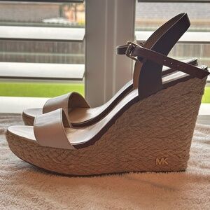 Micheal Kors wedge heels